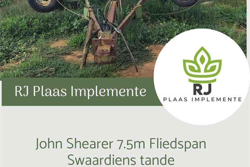Tillage equipment Grading equipment John Shearer 7.5m Fieldspan, swaardiens tande for sale by Private Seller | AgriMag Marketplace