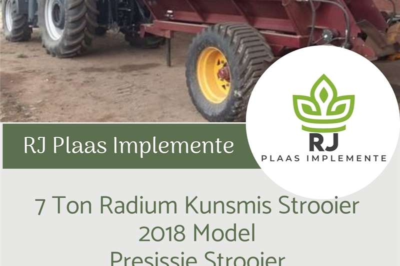 Planting and seeding equipment Integral planters 7 ton radium kunsmis strooiermodel, presissie stro 2018 for sale by Private Seller | AgriMag Marketplace