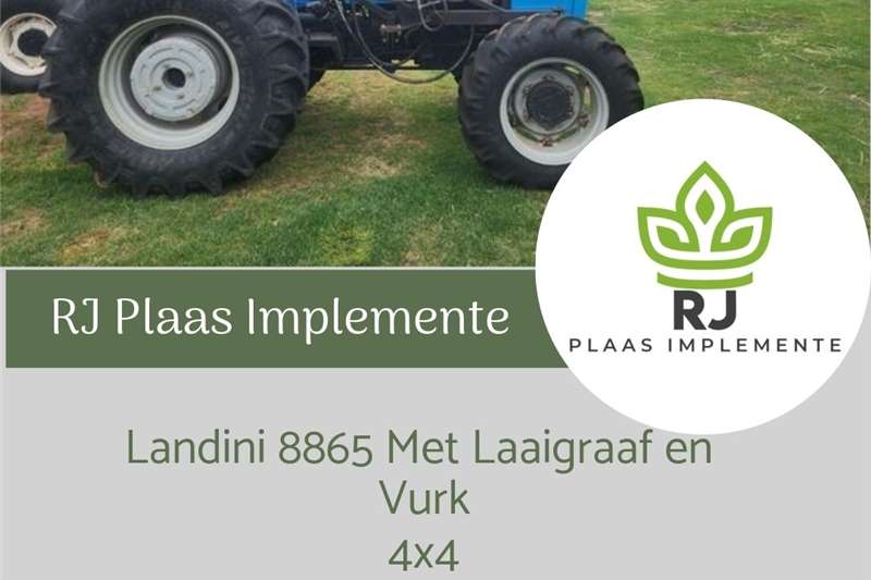 Tractors 2WD tractors Landini 8865 trekker met Laaigraaf en vurk 4x4 2014 for sale by Private Seller | Truck & Trailer Marketplace
