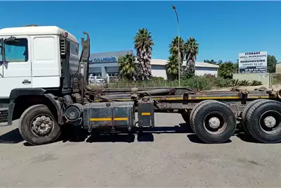 MAN Rollback trucks MAN 26.362 Roll on Roll off 1991 for sale by Therons Voertuig | Truck & Trailer Marketplace
