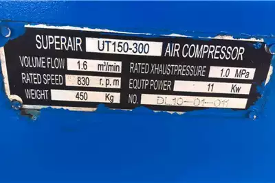 Compressors 12 Bar 57cfm Air Compressor for sale by Dirtworx | Truck & Trailer Marketplace