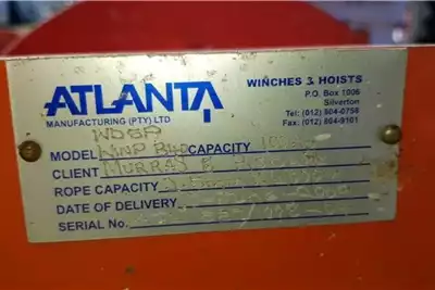 Winch Winch Atlanta Manual for sale by Dirtworx | Truck & Trailer Marketplace