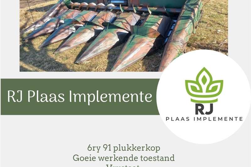 Harvesting equipment Maize headers 6ry 91 plukkerkop for sale by Private Seller | AgriMag Marketplace