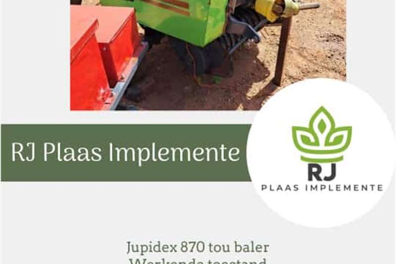 Haymaking and silage Bale grabbers Jupidex 870 tou baler for sale by Private Seller | AgriMag Marketplace