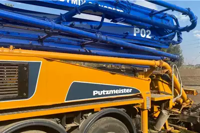 Mercedes Benz Concrete pump trucks Used MERC AXOR with PUTZMEISTER Pump 2014 for sale by FAW Newlands   | AgriMag Marketplace