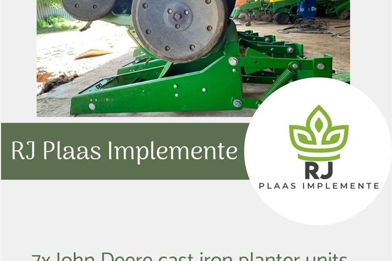 Planting and seeding equipment Row planters 7x John Deere cast iron planter units for sale by Private Seller | AgriMag Marketplace