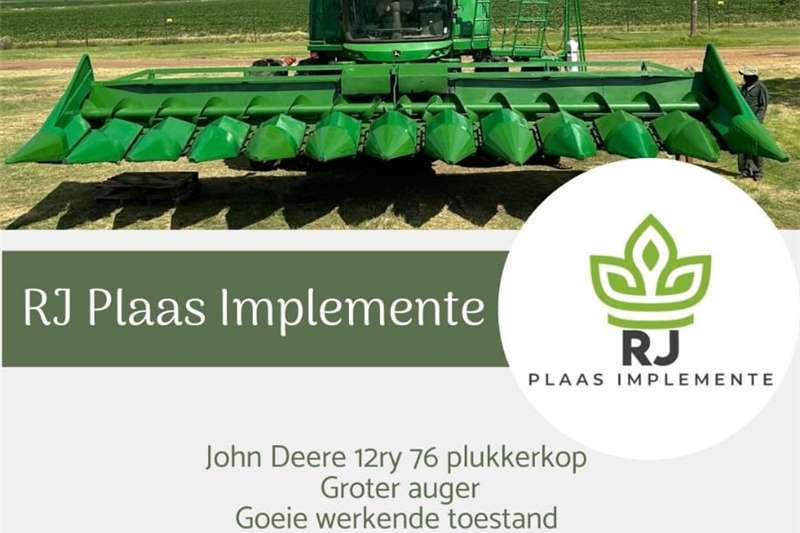 Harvesting equipment Maize headers John Deere 12ry 76 plukkerkop for sale by Private Seller | AgriMag Marketplace