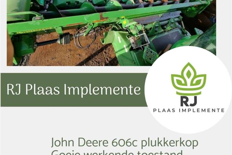 Planting and seeding equipment Semi integral planters Plukkerkop   John Deere 606c for sale by Private Seller | AgriMag Marketplace