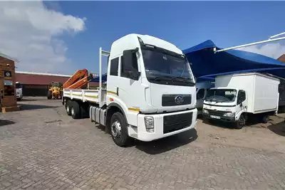 Crane Trucks Used FAW 420 14 ton DROPSIDE WITH CRANE 2019