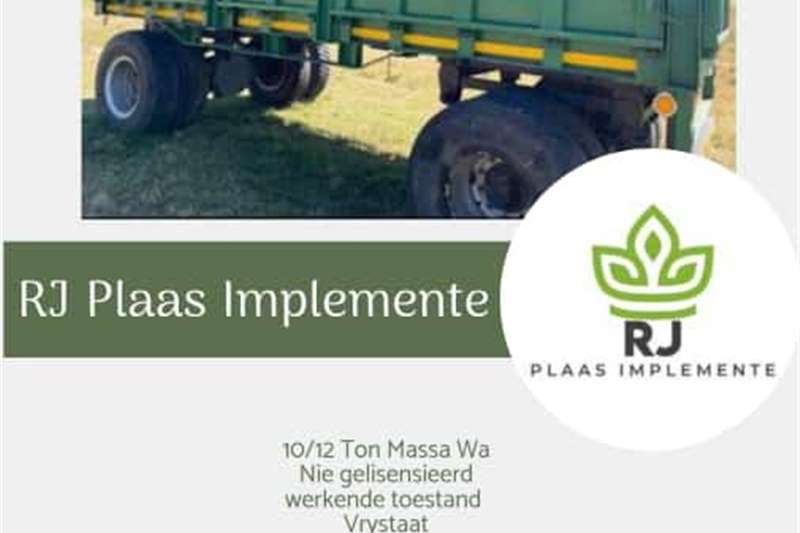 Agricultural trailers Dropside trailers Massa Wa 10/12 Ton for sale by Private Seller | Truck & Trailer Marketplace