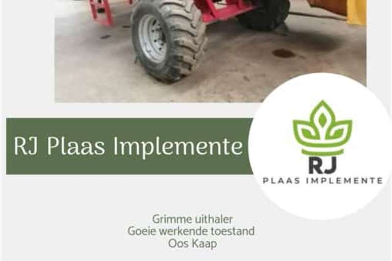 Harvesting equipment Grain harvesters Grimme uithaler for sale by Private Seller | AgriMag Marketplace