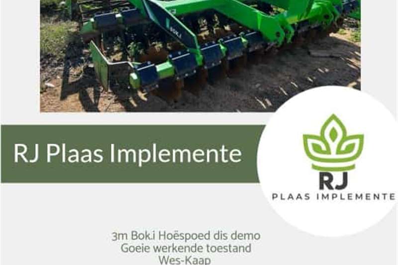 Tillage equipment Harrows 3m Bok.i Hoespoed Dis demo for sale by Private Seller | AgriMag Marketplace