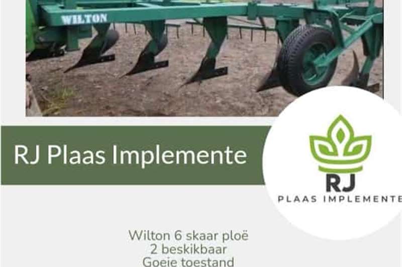 Tillage equipment Destoners Wilton 6skaar ploe 2 beskikbaar for sale by Private Seller | AgriMag Marketplace