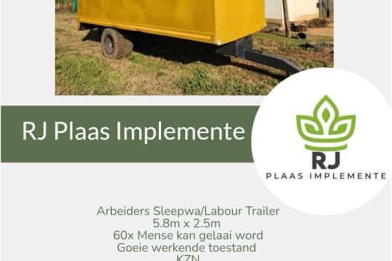 Agricultural trailers Grain trailers Arbeiders Sleepwa / Labour trailer for sale by Private Seller | Truck & Trailer Marketplace