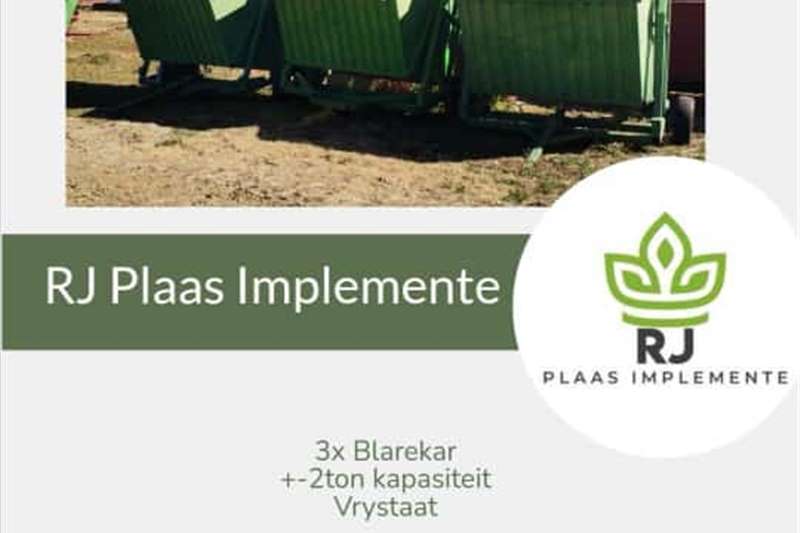 Agricultural trailers Mass side trailers 3x Blarekar +  2ton for sale by Private Seller | AgriMag Marketplace