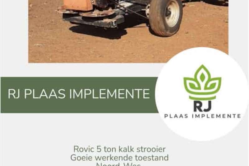 Spreaders 3 point spreaders Rovic 5ton kalk strooier for sale by Private Seller | AgriMag Marketplace