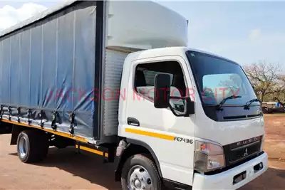 Mitsubishi Curtain side trucks FUSO CANTER FE7.136 TAUTLINER TRUCK 2014 for sale by Jackson Motor City | Truck & Trailer Marketplace