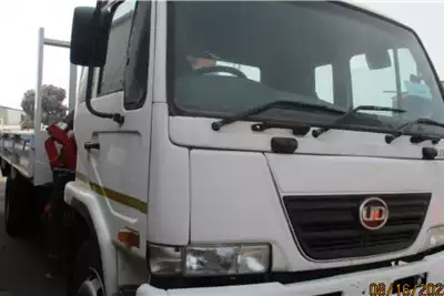Nissan Crane trucks NISSAN UD80 DROPSIDE WITH FRONT F135 CRANE 2008 for sale by Isando Truck and Trailer | Truck & Trailer Marketplace