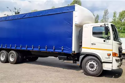 Hino Curtain side trucks 1627 SLWB MANUAL TAG AXLE 2024 for sale by Motus Hino Tshwane | Truck & Trailer Marketplace