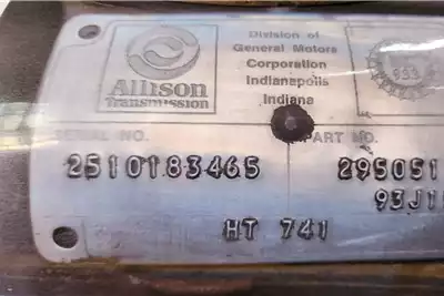 Other Truck spares and parts Gearboxes Allison HT 741 for sale by Route 59 Truck Parts | AgriMag Marketplace