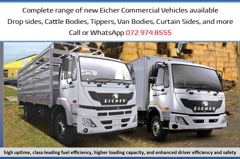 Eicher Dropside trucks Complete range of Eicher trucks 2024 for sale by Newlands Commercial East Rand | Truck & Trailer Marketplace