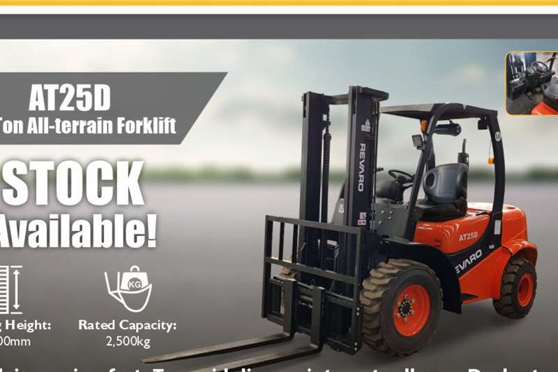 Revaro Forklifts AT25D 2023 for sale by Farmtrac Dundee | Truck & Trailer Marketplace