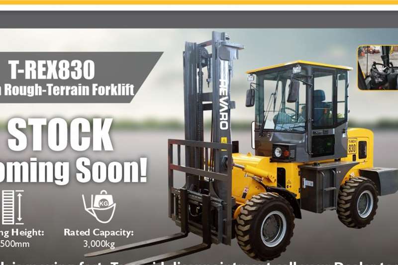 Revaro Forklifts T REX830 2023 for sale by Farmtrac Dundee | AgriMag Marketplace