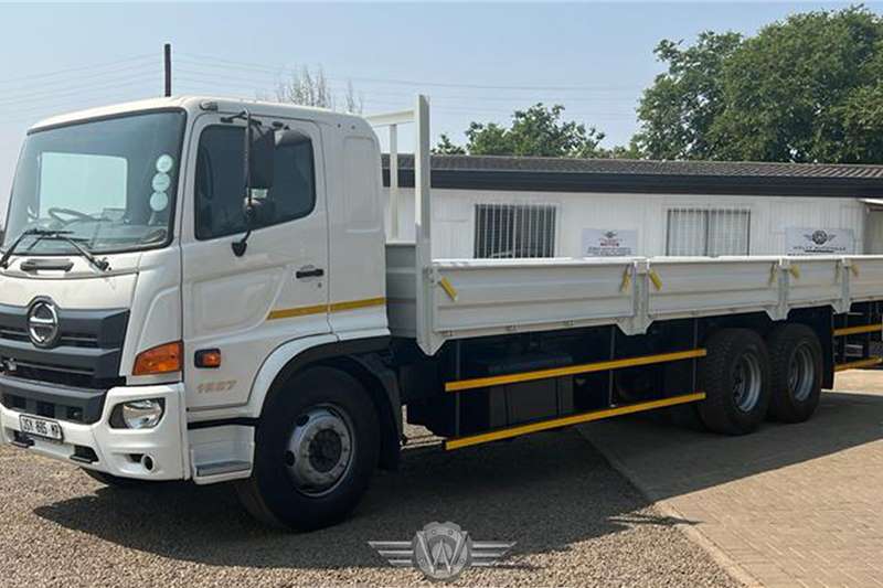 Hino Truck 500 1627 6x2 Freight Carrier Dropside 2019