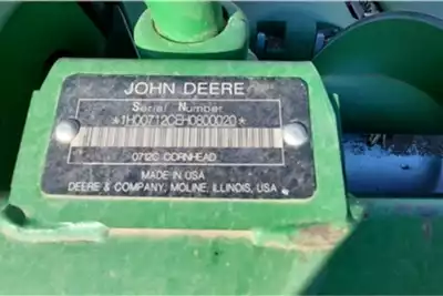 Harvesting Equipment JOHN DEERE 712C CORN HEAD 2018