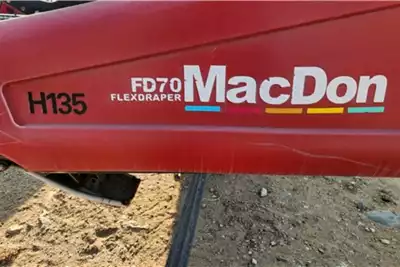 Macdon Harvesting equipment Grain headers FD135 Draper 2012 for sale by GWK Mechanisation | Truck & Trailer Marketplace