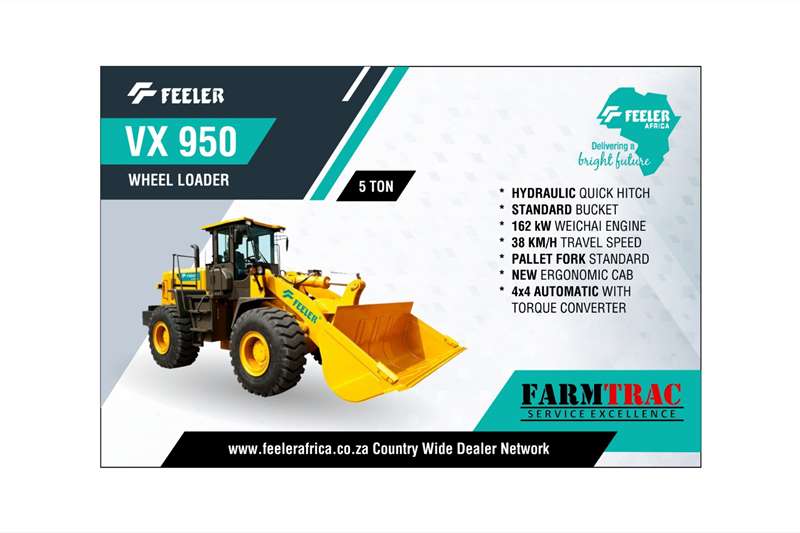 Feeler Loaders VX950 Loader 2023 for sale by Farmtrac Dundee | Truck & Trailer Marketplace