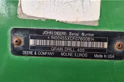 John Deere Planting and seeding equipment Box drills 455 2015 for sale by GWK Mechanisation | AgriMag Marketplace