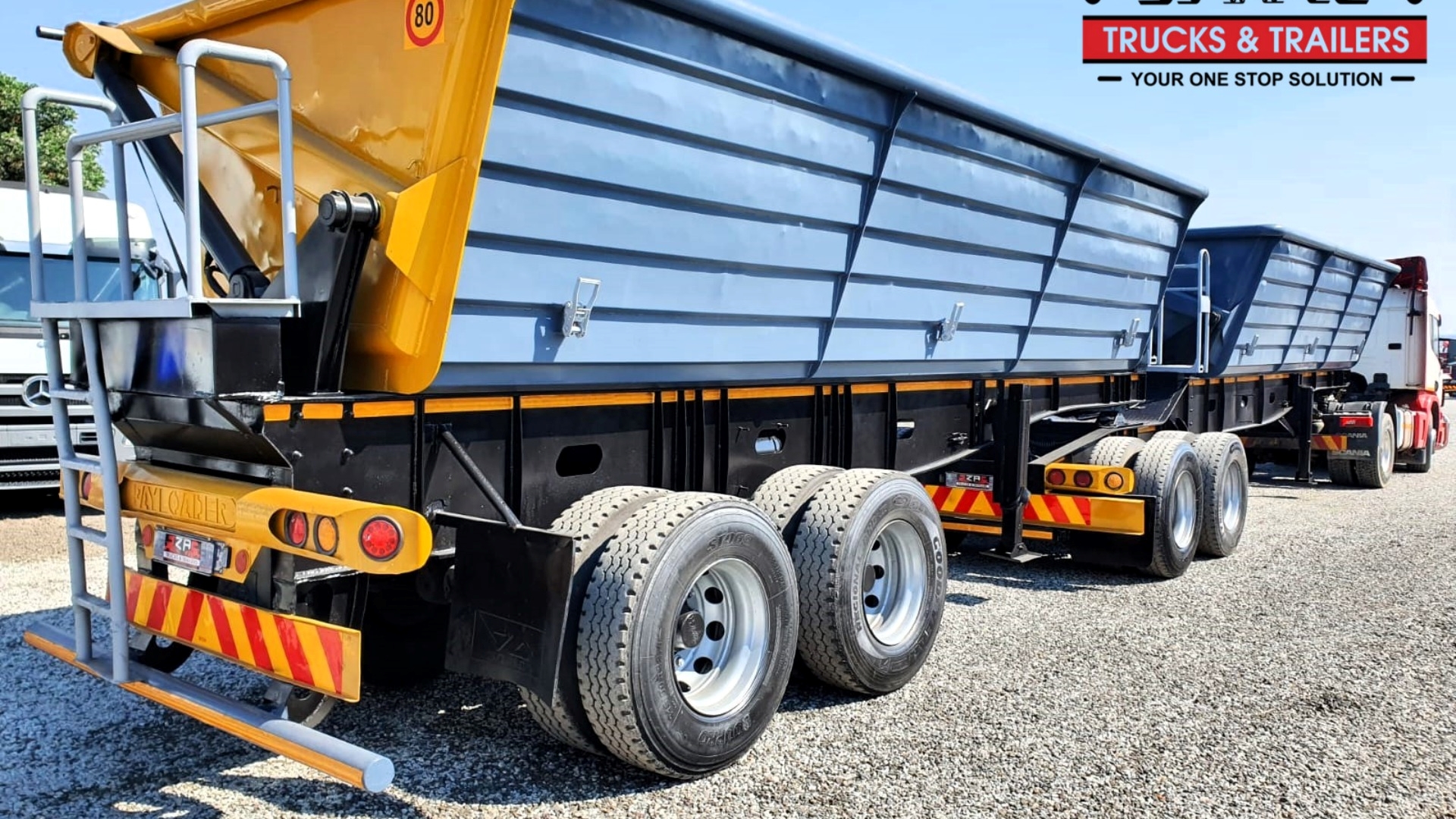 Leader Trailer Bodies Trailers Side tipper LEADER 40 CUBE SIDE TIPPER TRAILER 2019 for sale by ZA Trucks and Trailers Sales | Truck & Trailer Marketplace