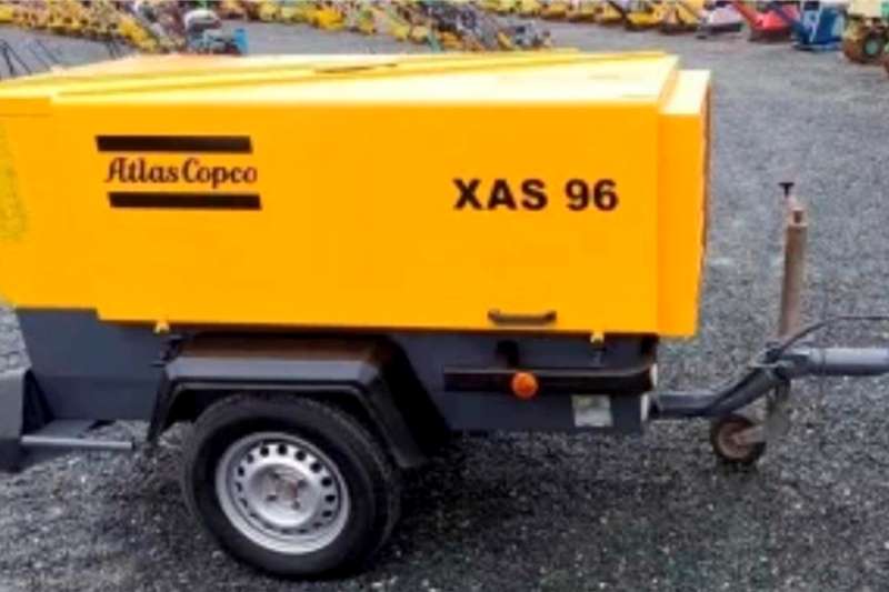 Atlas Copco Compressors XAS96 2001 for sale by BMH Trading International | AgriMag Marketplace