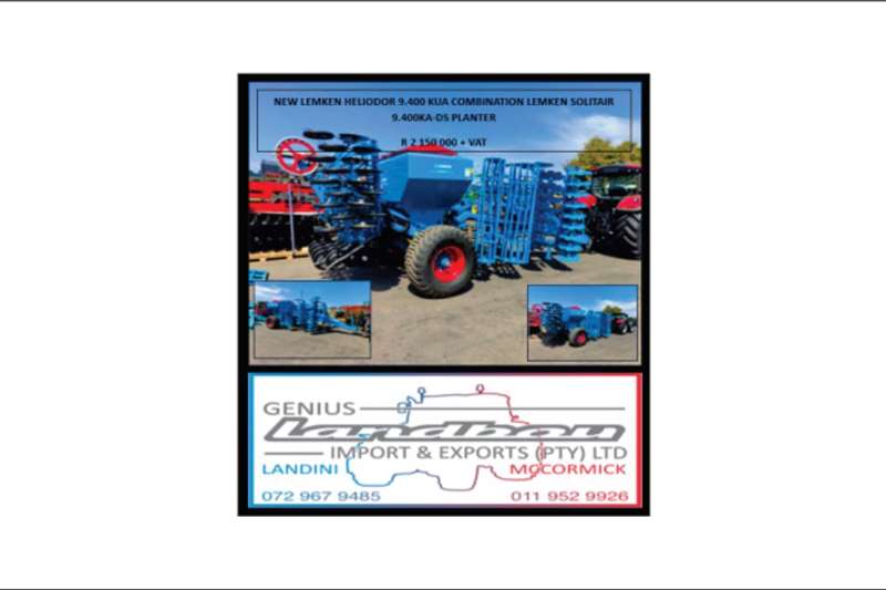 Planting and seeding equipment Lemken Heliodor 9.400 KUA for sale by Genius Landbou Import and Export | AgriMag Marketplace