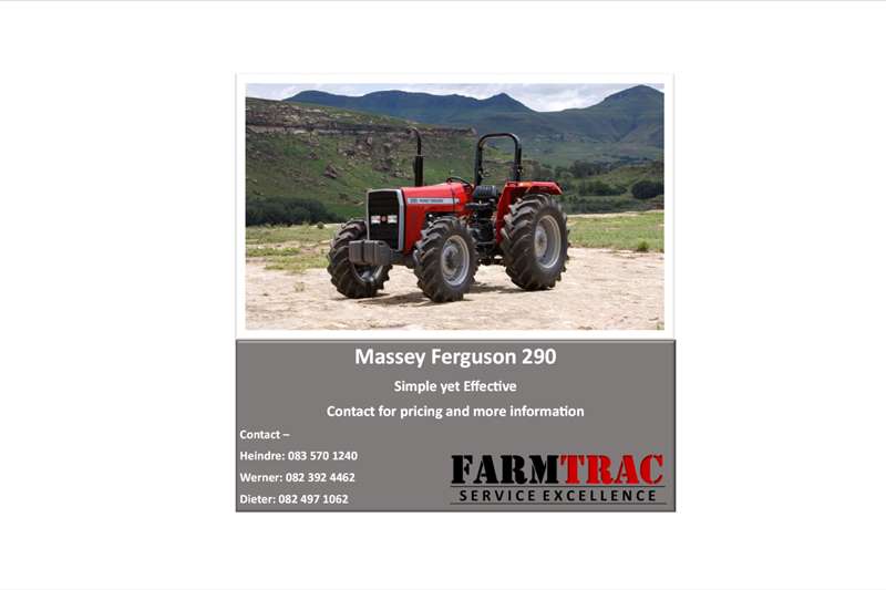 Massey Ferguson Tractors 4WD tractors 290