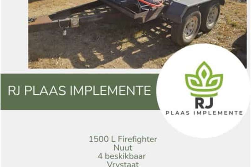 Agricultural trailers Water bowsers 1500 L Firefighter Nuut for sale by Private Seller | Truck & Trailer Marketplace