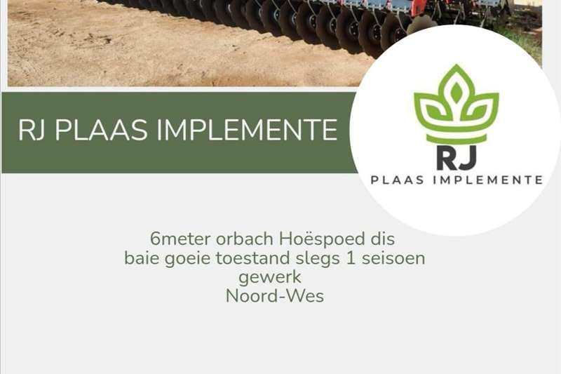 Tillage equipment Rippers 6m Orbach Hoespoed dis Baie goeie toestand slegs 1 for sale by Private Seller | AgriMag Marketplace