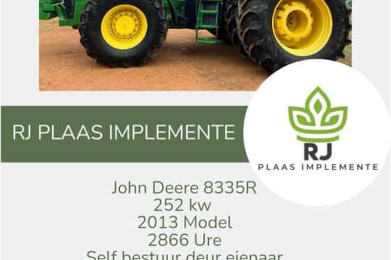 Tractors 4WD tractors John Deere 8335R Trekker 252kw for sale by Private Seller | AgriMag Marketplace