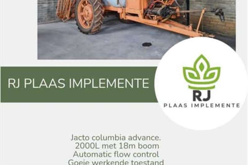 Spraying equipment Self-Propelled sprayers Jacto columbia Advance spuit 2000L for sale by Private Seller | AgriMag Marketplace
