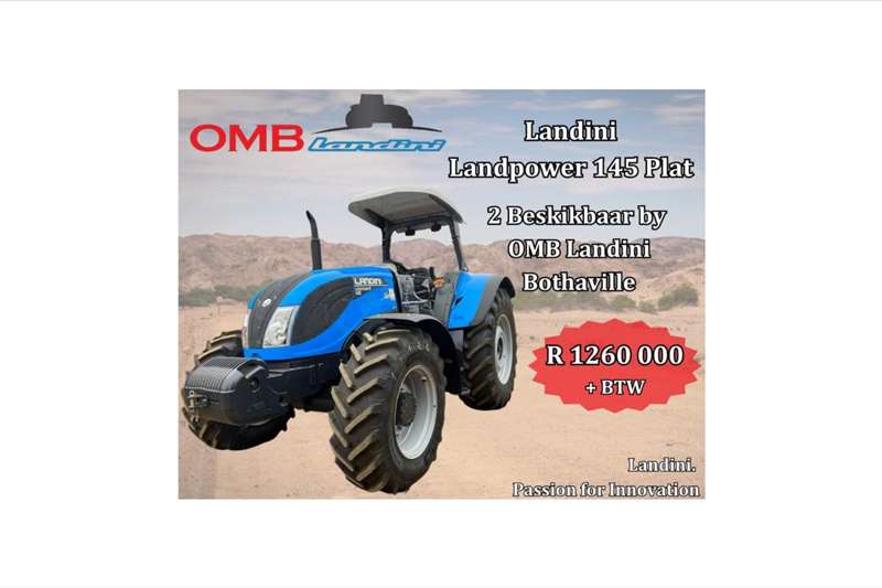 Landini Tractors 4WD tractors Landpower 145 Platform for sale by OMB Landini | Truck & Trailer Marketplace