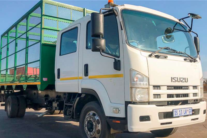 Isuzu Garbage trucks FSR 750 Crew Cab Tipper Mesh Bin 2015