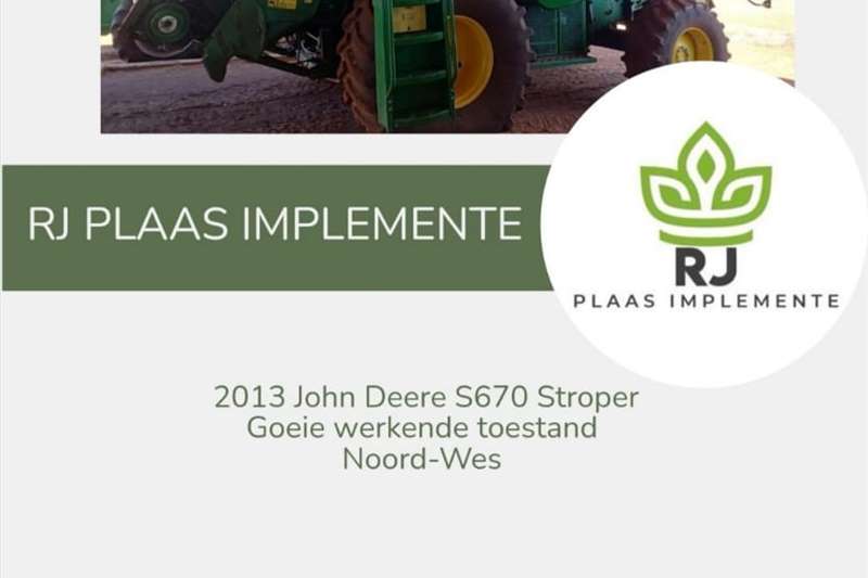 Tractors Autonomous tractors John deere S670 Stroper 2013 for sale by Private Seller | AgriMag Marketplace