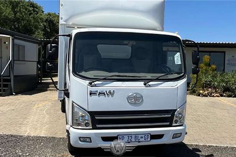FAW Box trucks 8 140 Closed Body. Rear doors. 2018