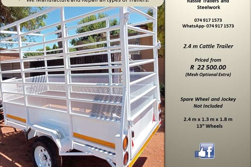 Agricultural trailers Livestock trailers 2.4 m Cattle Trailer NRCS approved for sale by Private Seller | Truck & Trailer Marketplace