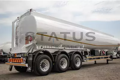 Tank Clinic Fuel tanker Tank Clinic 49 000L Tri Axle Aluminuim Fuel Tanker 2014 for sale by Status Truck Sales | Truck & Trailer Marketplace