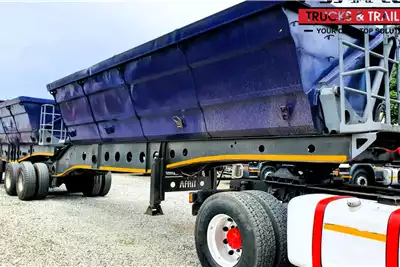 Trailers AFRIT 40 CUBE SIDE TIPPER TRAILER 2013