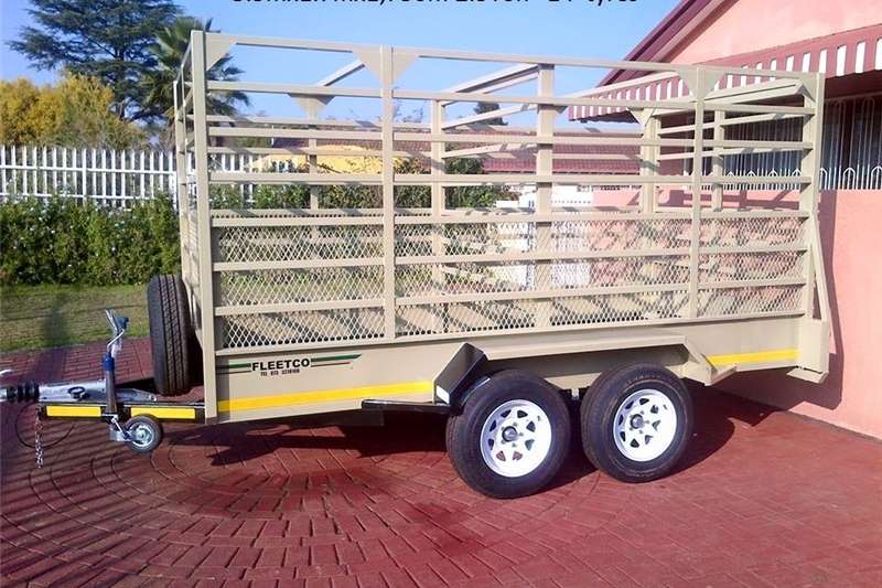 Agricultural trailers Livestock trailers 3.5m Double axel braked Cattle Trailer