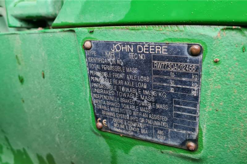 John Deere Tractors John Deere 7730 2008