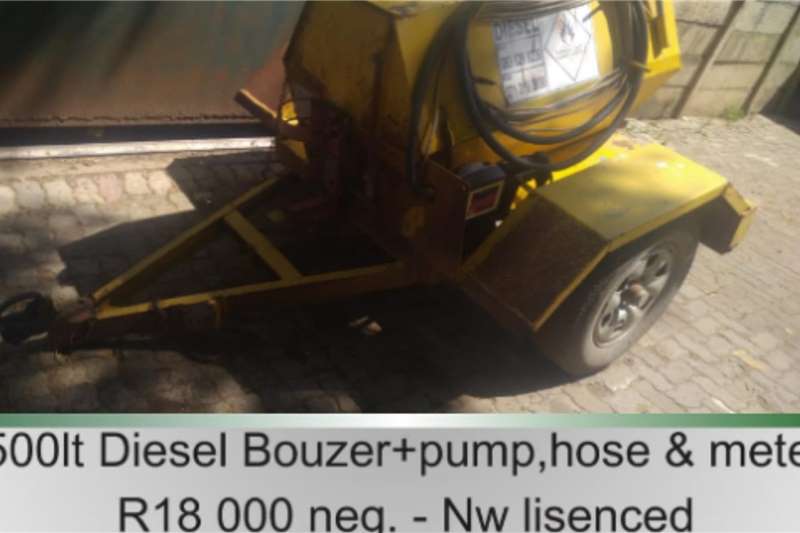 Diesel bowser trailer 500 liter